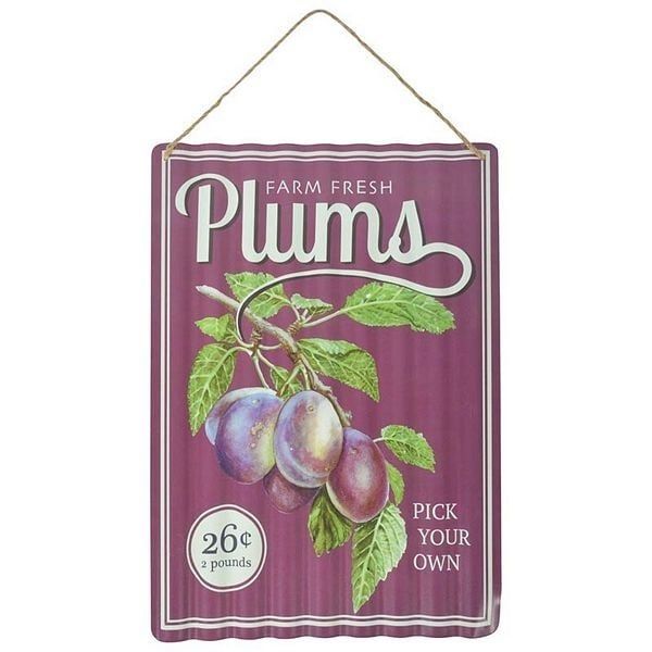 Sign - Corrugated Fruit - Assorted Colours