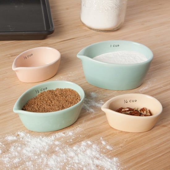 Measuring Cups - Ceramic Set of 4 - Cloud