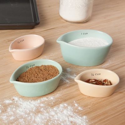 Measuring Cups - Ceramic Set of 4 - Cloud