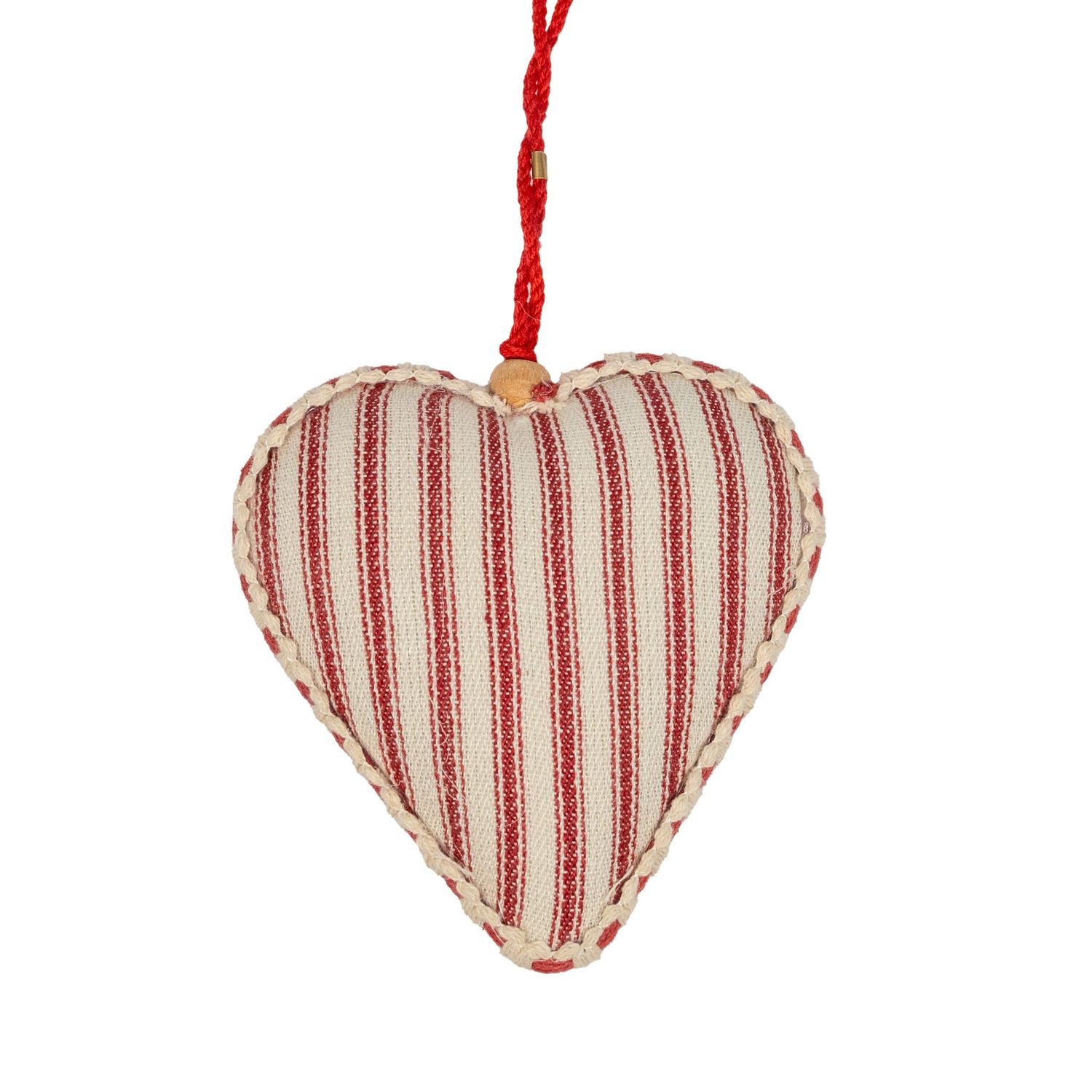 Ticking Stripe Ornament - 5&quot;