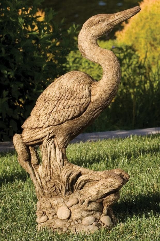 Garden Statue - 29&quot; Heron