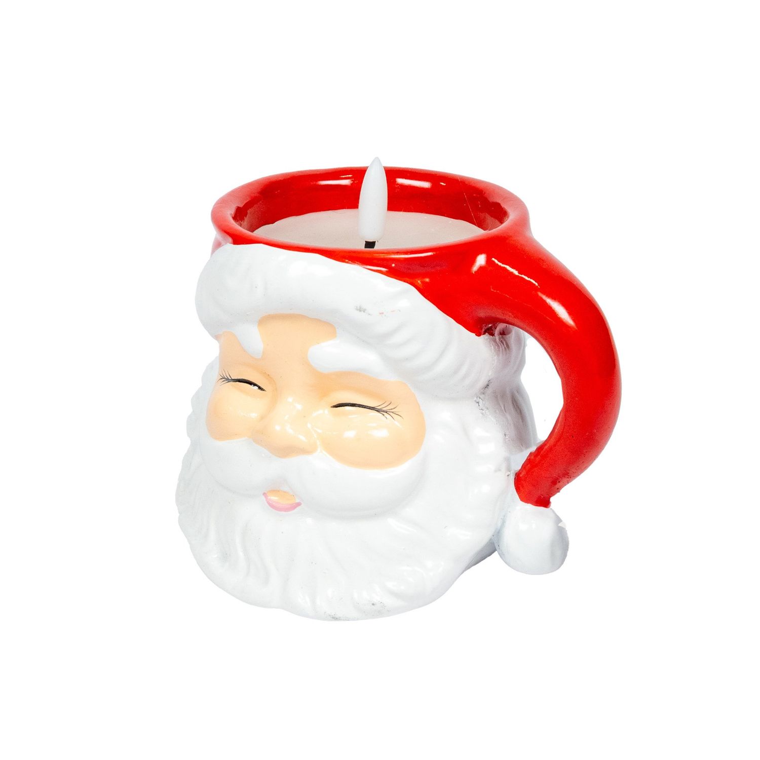 Santa Candle - 5&quot;