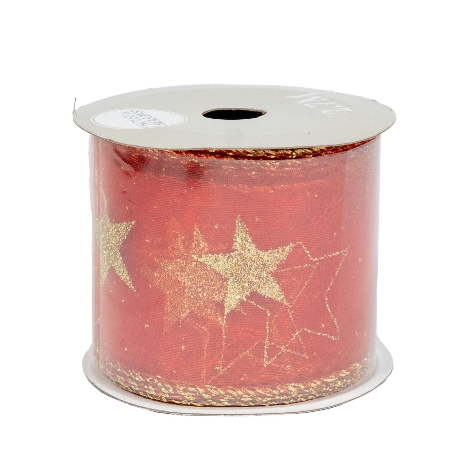 Ribbon Red 6 Assorted Display - L270xw6cm