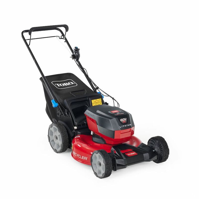 Toro 60V 21&quot; Recycler® Self-Propel w/SmartStow® Lawn Mower with 5.0Ah Battery (21326)