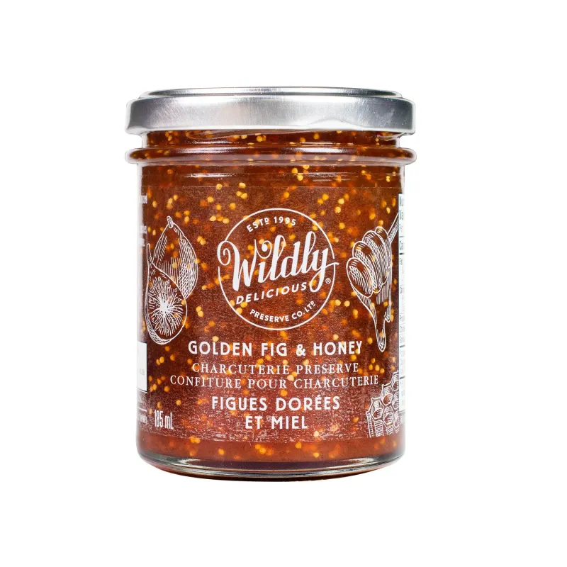 Wildly Delicious - Golden Fig &amp; Honey Charcuterie Preserve - 185ml
