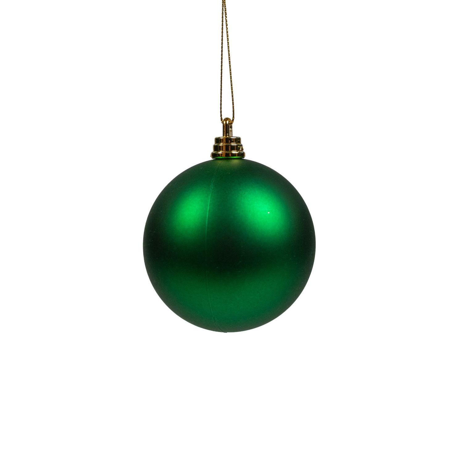 Matte Green Ball Ornament - 3&quot;