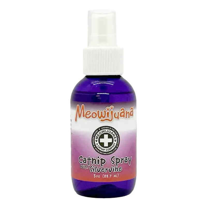 Catnip Spray with Silvervine - 3 oz