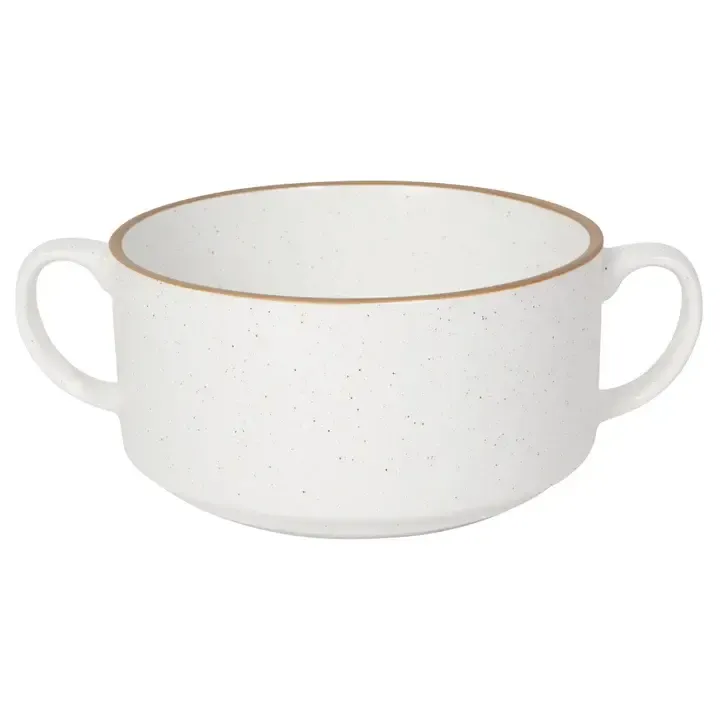 Danica - White Soup Bowl