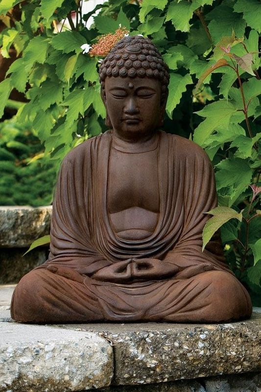 Garden Statue - 17&quot; Buddha
