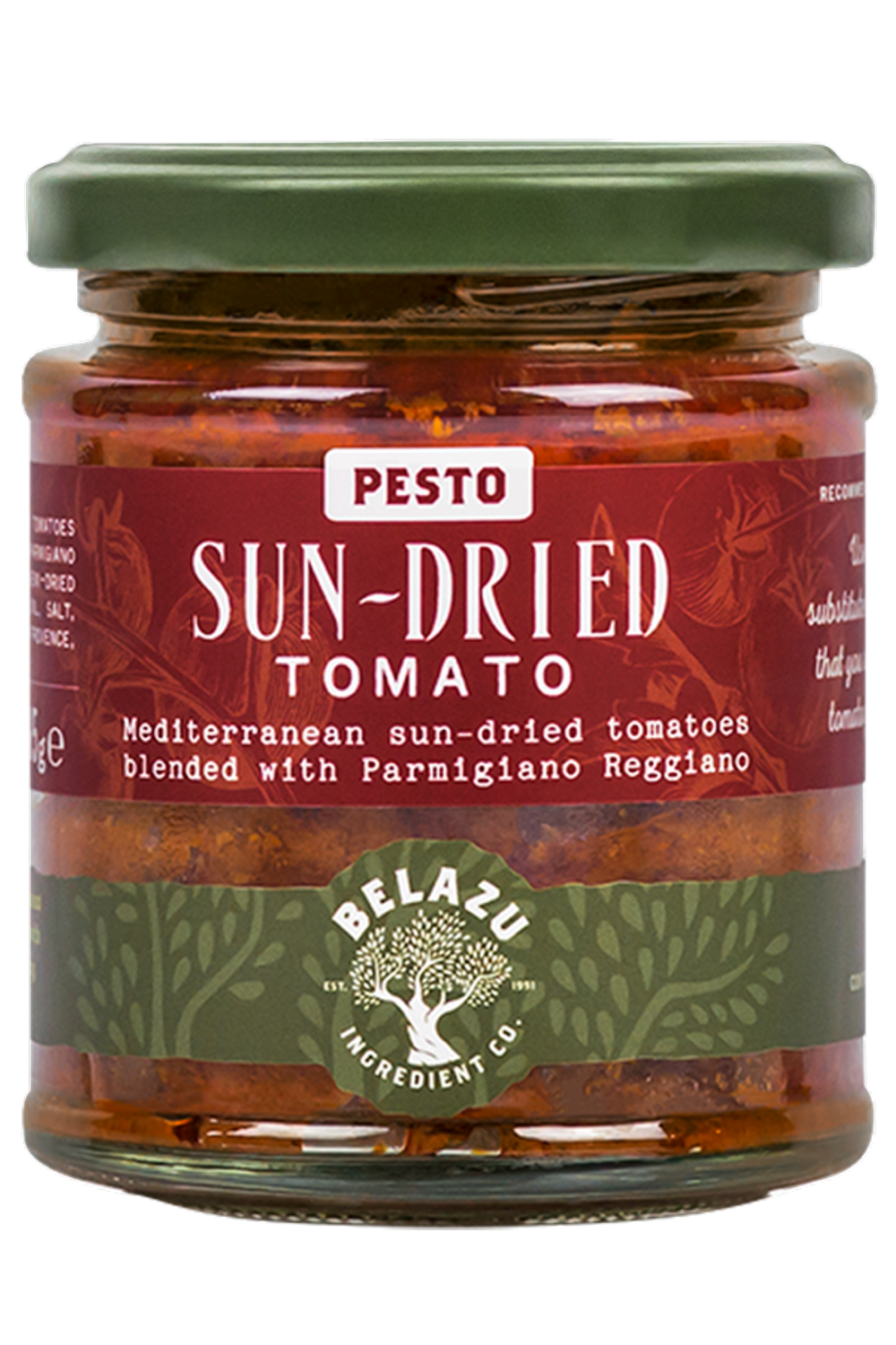 Belazu - Sun-Dried Tomato Pesto 165gr - 190ml