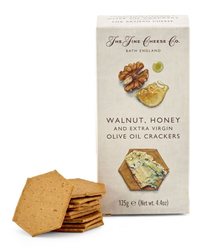 Fine Cheese Co - Extra Virgin Olive Oil Crackers Walnut Honey