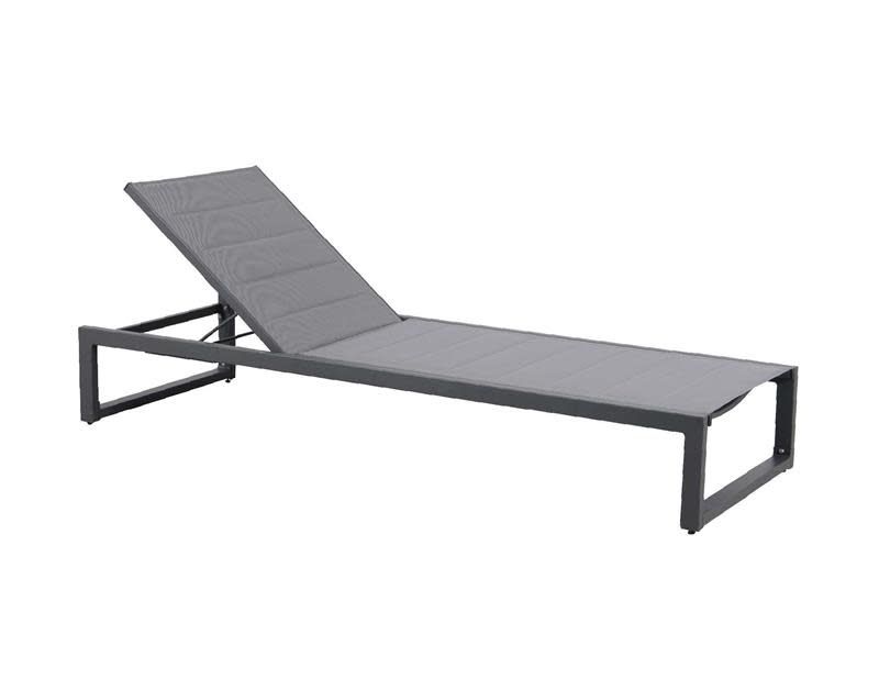 Escale Sunlounger - Gunmetal
