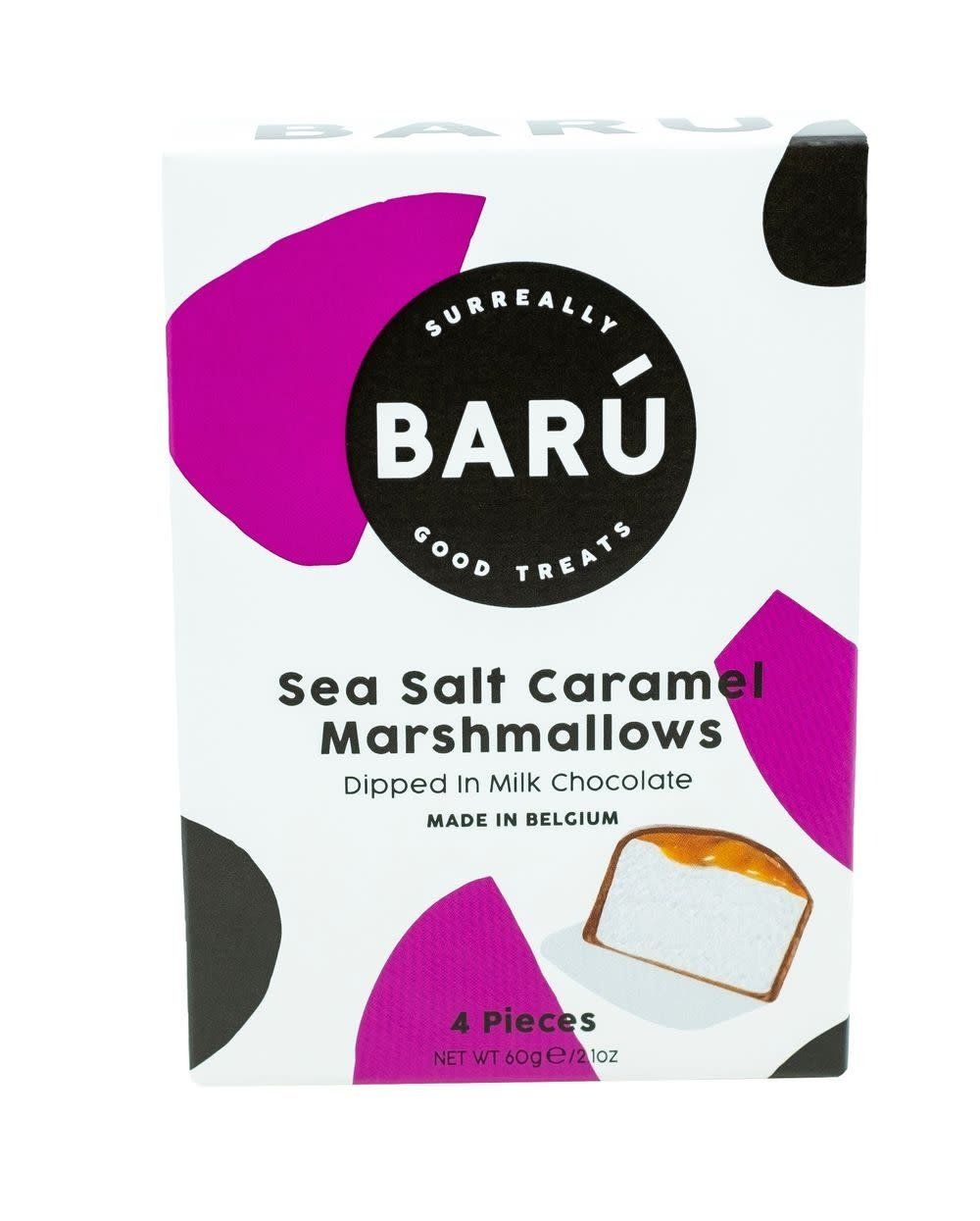 Baru - Milk Chocolate Marshmallows - Sea Salt Caramel 60g
