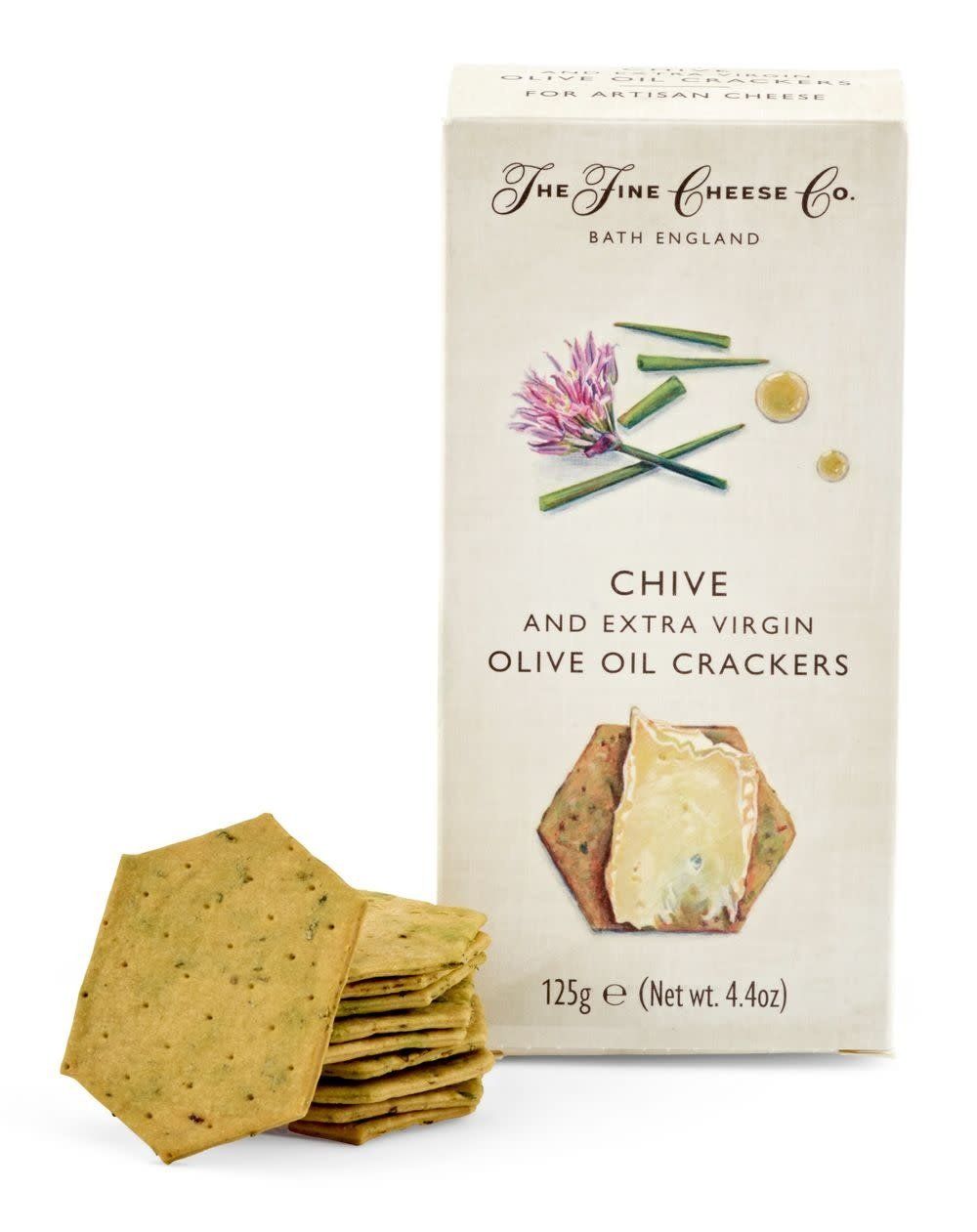 Fine Cheese Co - Extra Virgin Olive Oil Crackers Chives