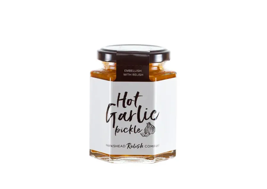 Hawkshead Relish  Hot Garlic Pickle195g - single