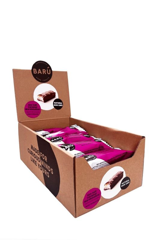 Baru - Milk Chocolate Marshmallows - Sea Salt Caramel 30g