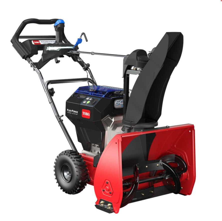 Toro SnowMaster® 60V MAX* 24 in. Single-Stage Snow Blower(61 cm) - (1) 10.0Ah &amp; (1) 5.0Ah Batteries Included