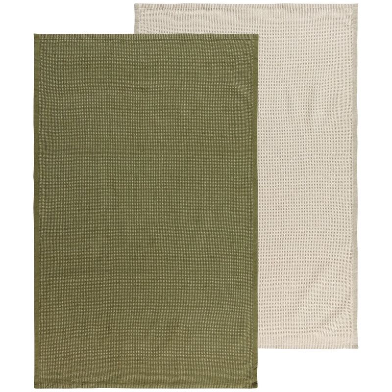 Hand Towel - Olive Branch Dash - Set of 2
