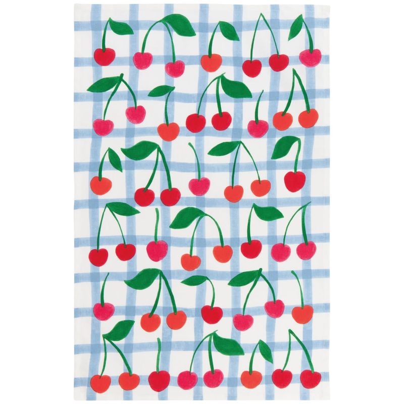 Dishtowel 18x28 - Very Cherry