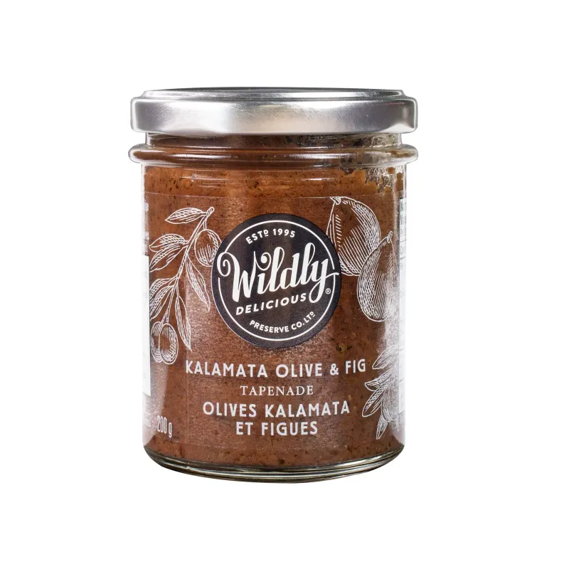 Wildly Delicious Kalamata Olive &amp; Fig Tapenade