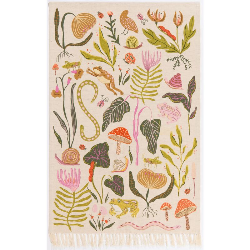 Embroidered Dishtowel - Gardenland