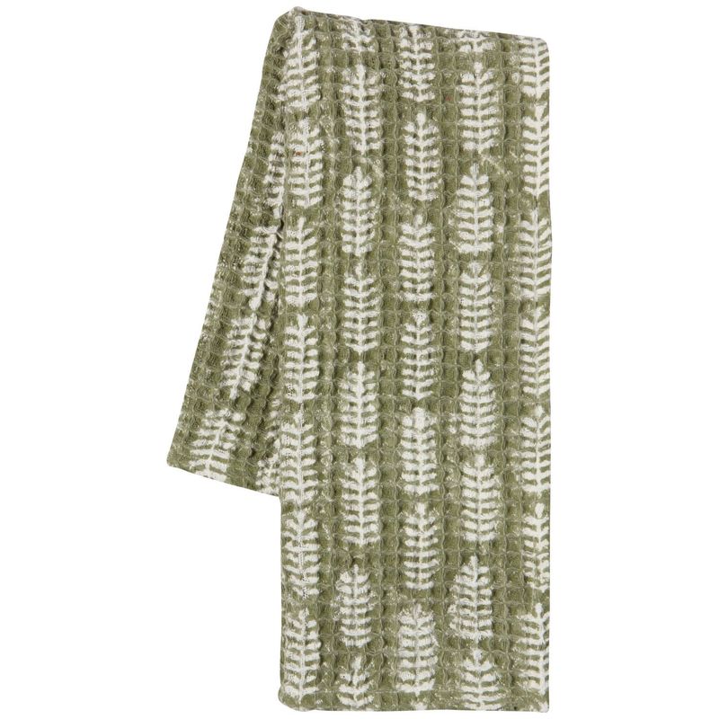 Tea Towel - Block Print Fern
