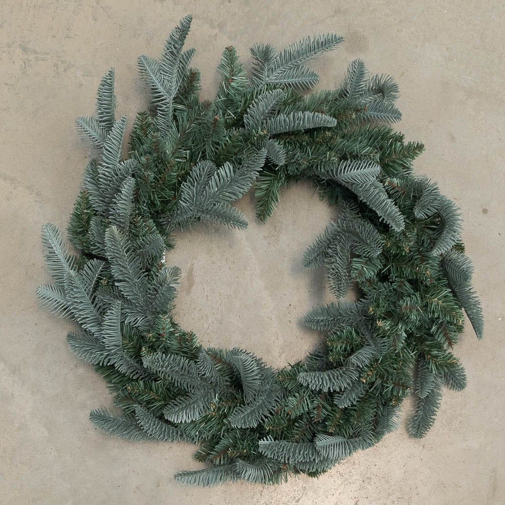 Abies Nordmann - Wreath, Color: Blue, Size: 60cm