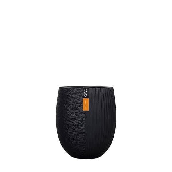 Indoor - Vase Elegant High Split, Color: Anthracite, Size: 12cm x 15cm