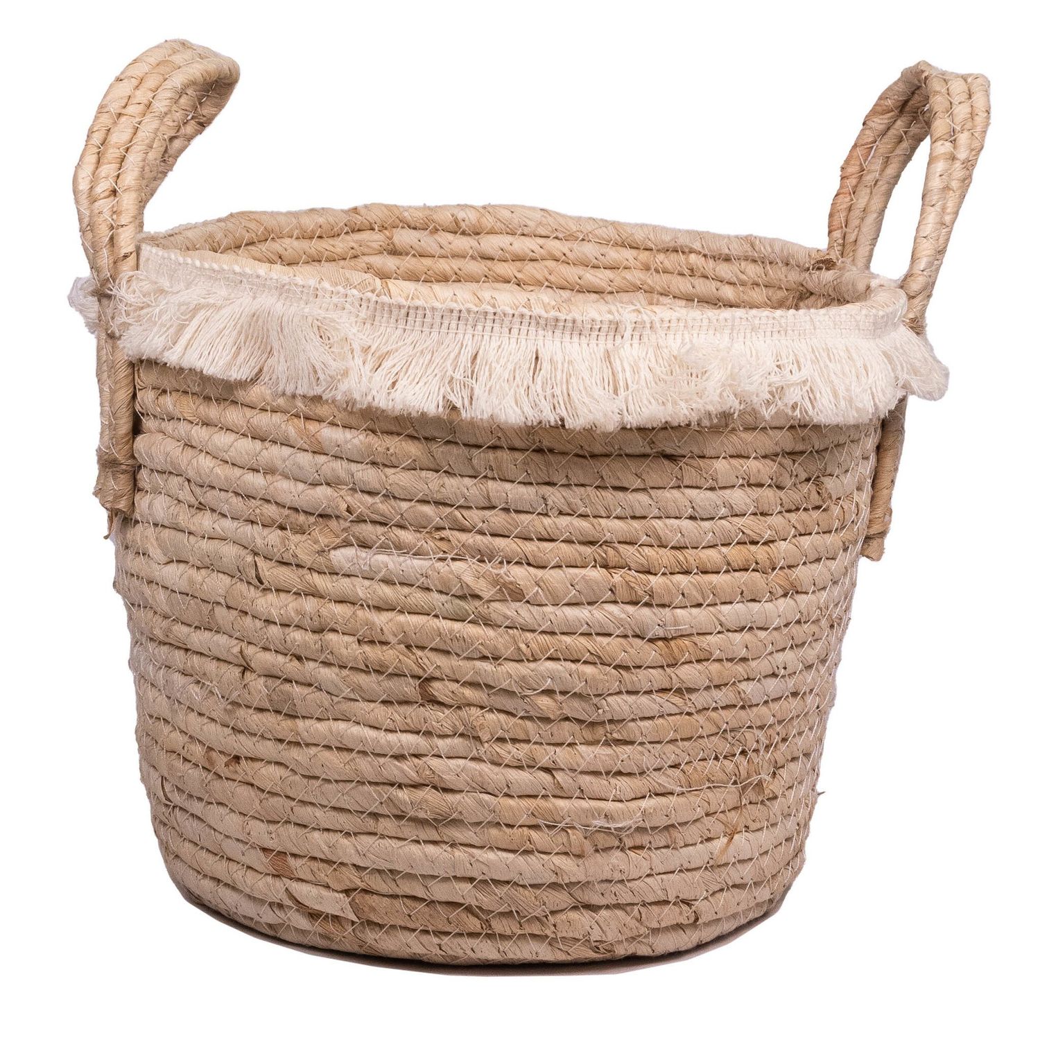 Basket  Fringes, Size: Small, Variety: With Handles
