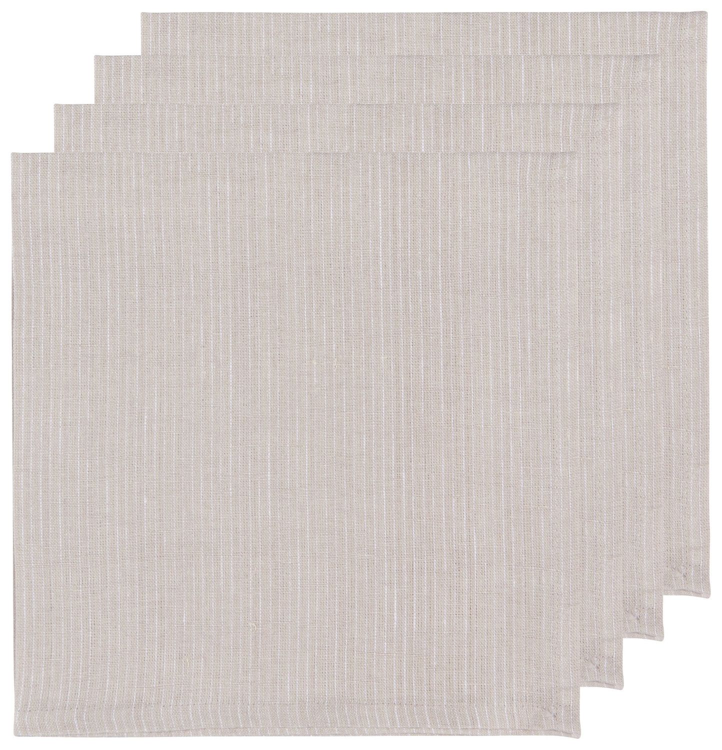Heirloom Linen Napkins - Set of 4, Color: Dove Gray