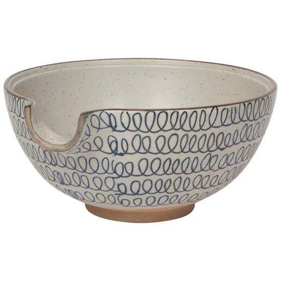 Danica - Stoneware Element Mixing Bowl, Size: Large, Color: Scribble