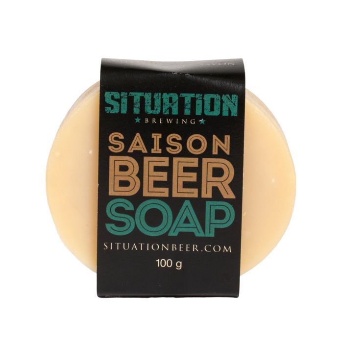 Natural Soap Bar - 100g, Variety: Situation Beer - Saison