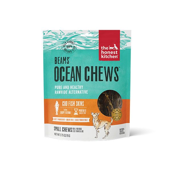HK Dog Beams Ocean Chews Cod Fish Skins, Size: Small 2.75oz