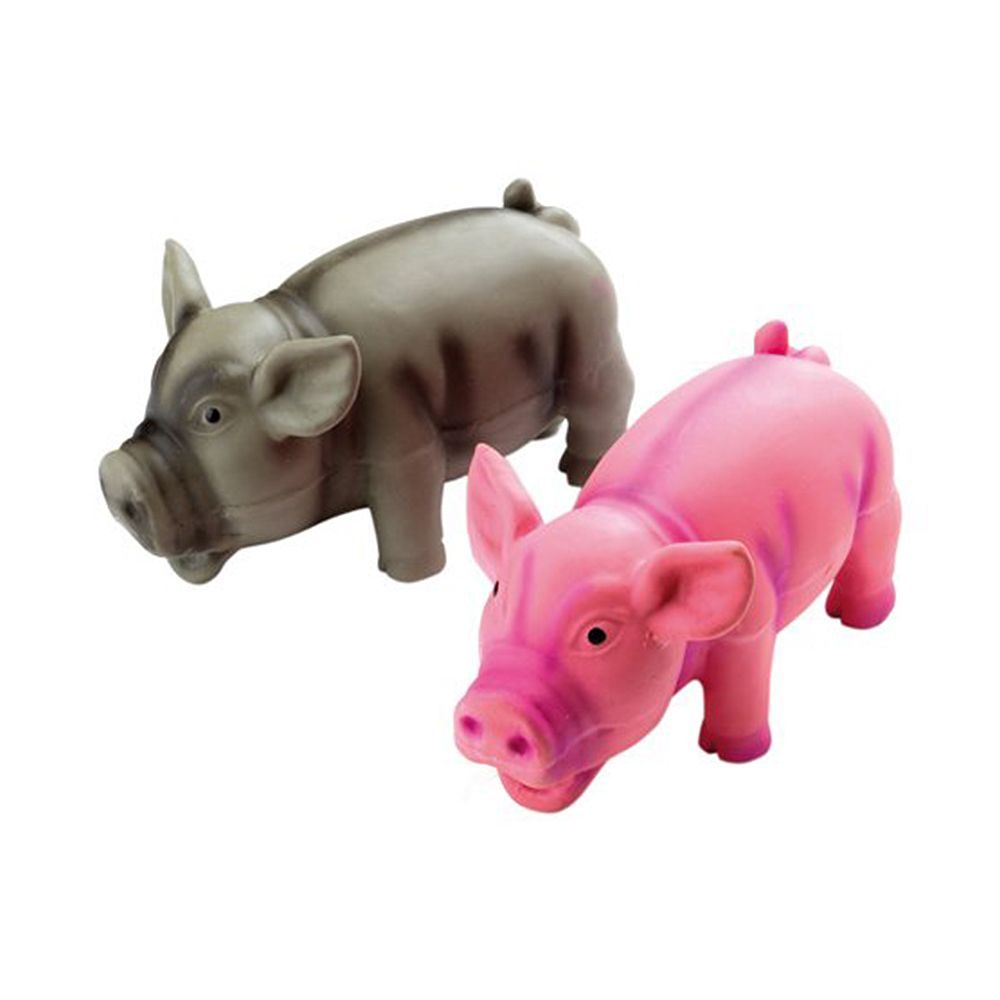 Dog Toy Piggy - 2 Assorted