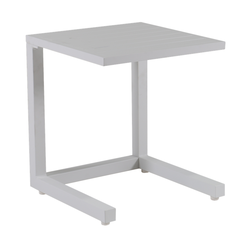 Matzo Side Table - Matte White