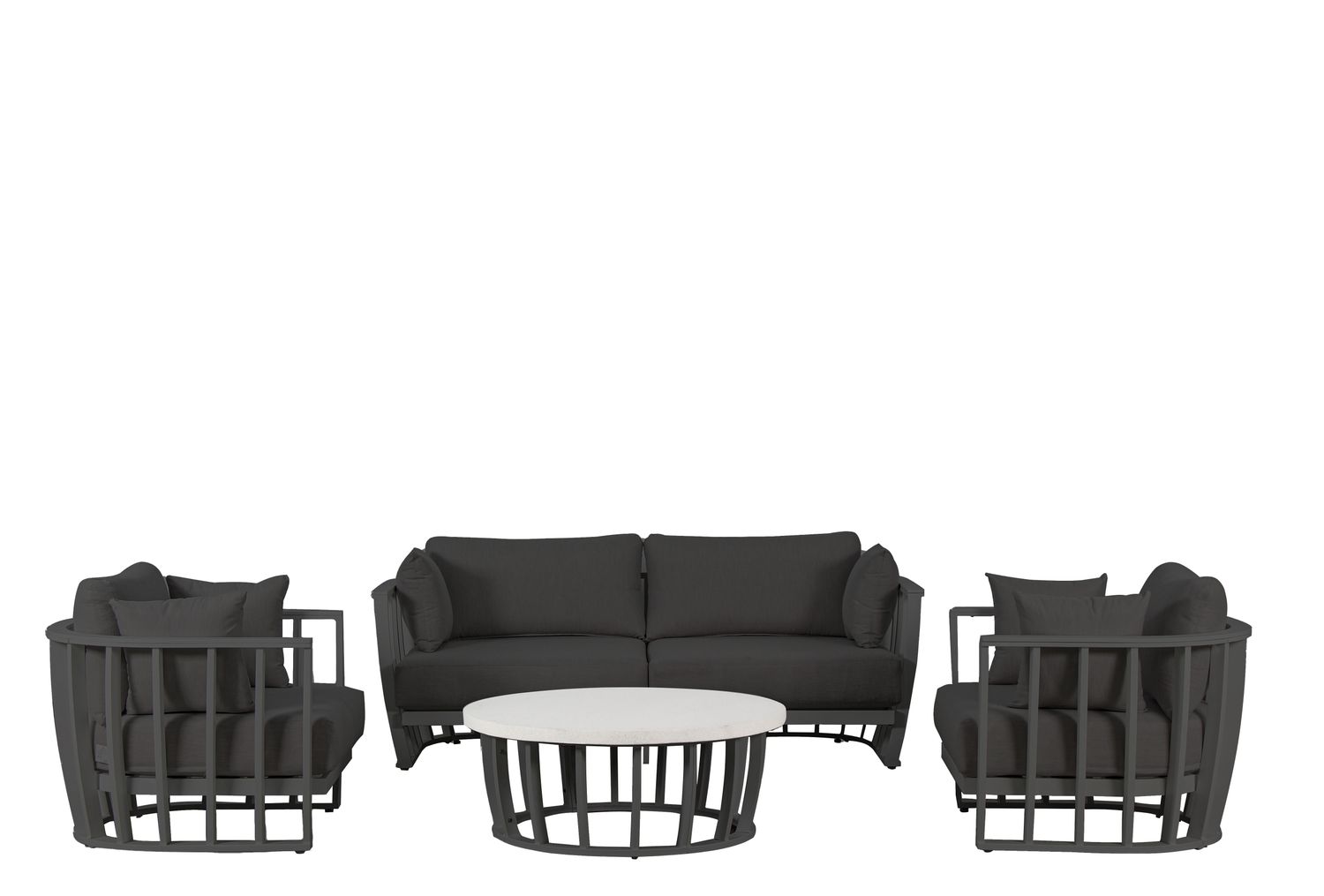 Karolina Conversation Set - Black