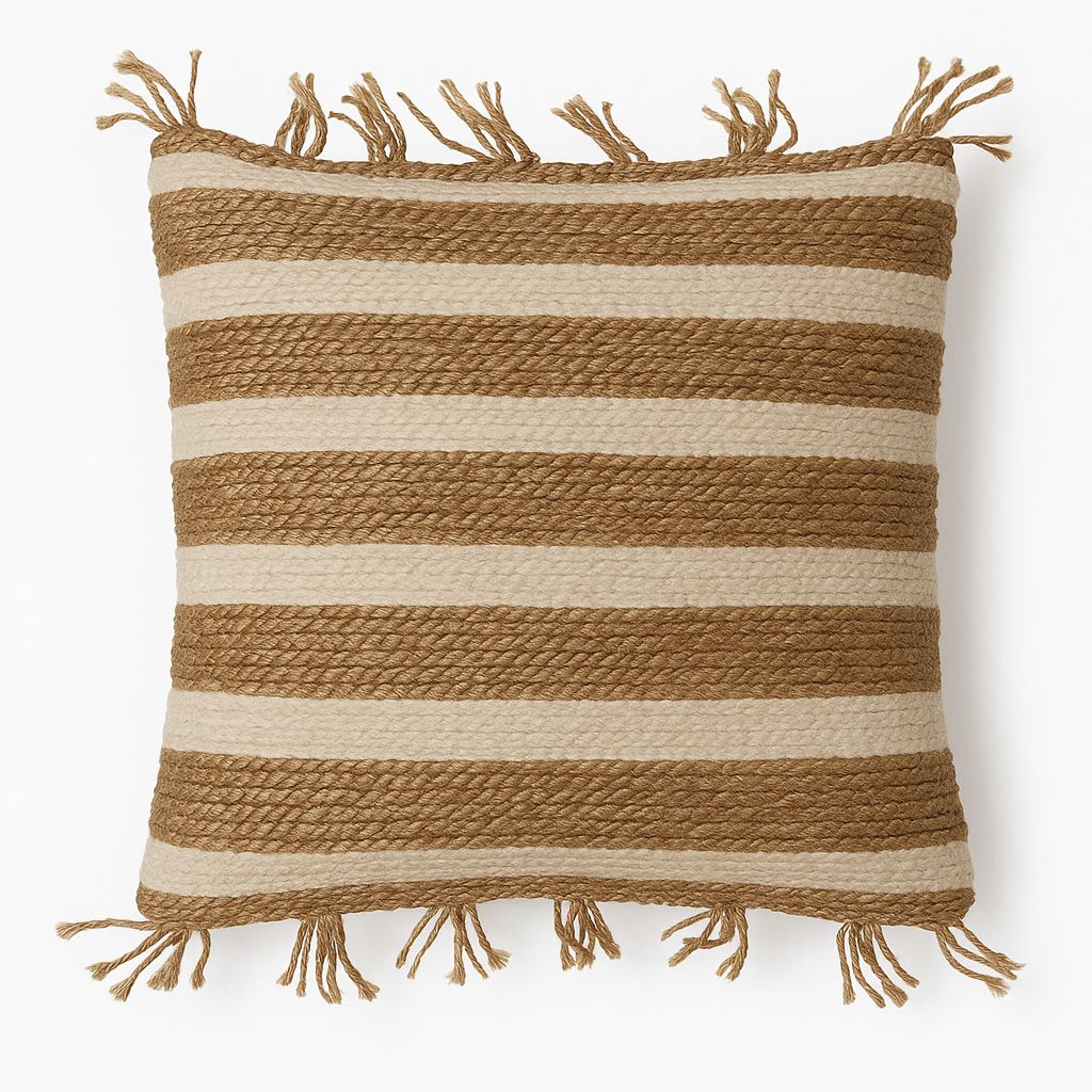Cushion Jute Cotton 45x45cm