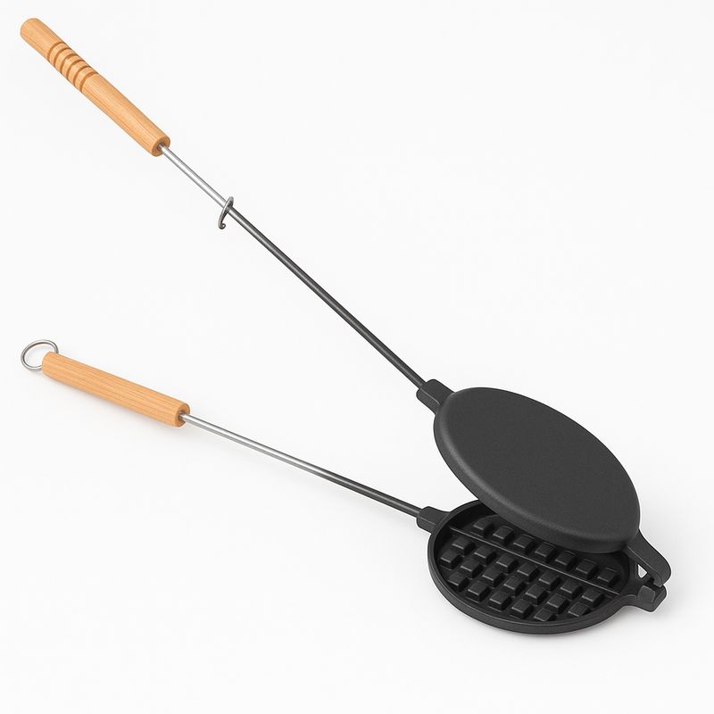 Toast R Iron BBQ Cast Iron Toastmaker Round