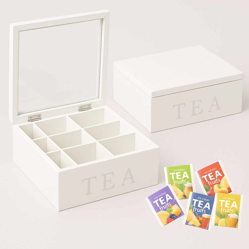 Tea Box White