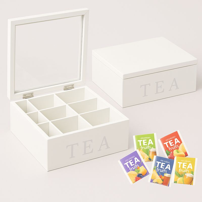Tea Box White