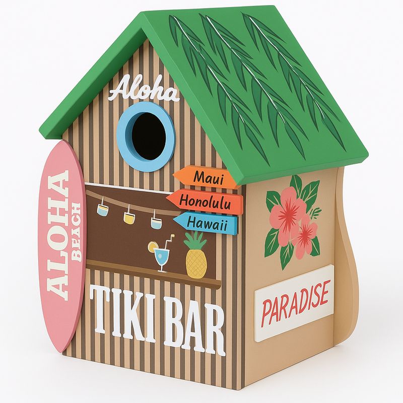Birdhouse Aloha Tiki