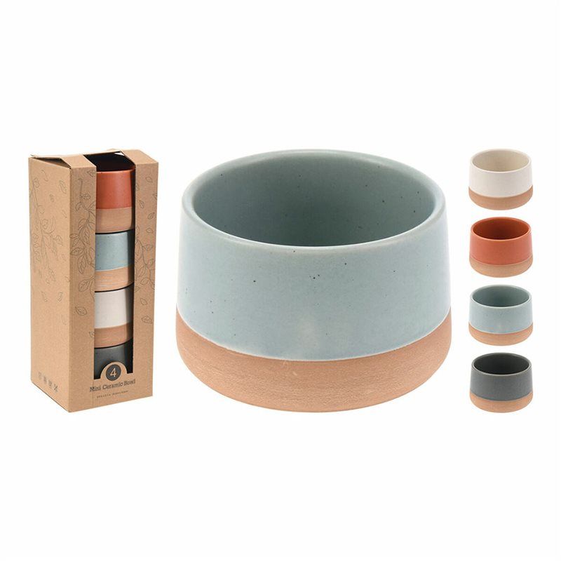 Bowl Set of 4 Stoneware