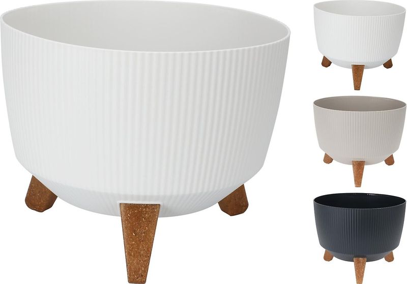 Flowerpot with Legs 29cm - 3 Assorted