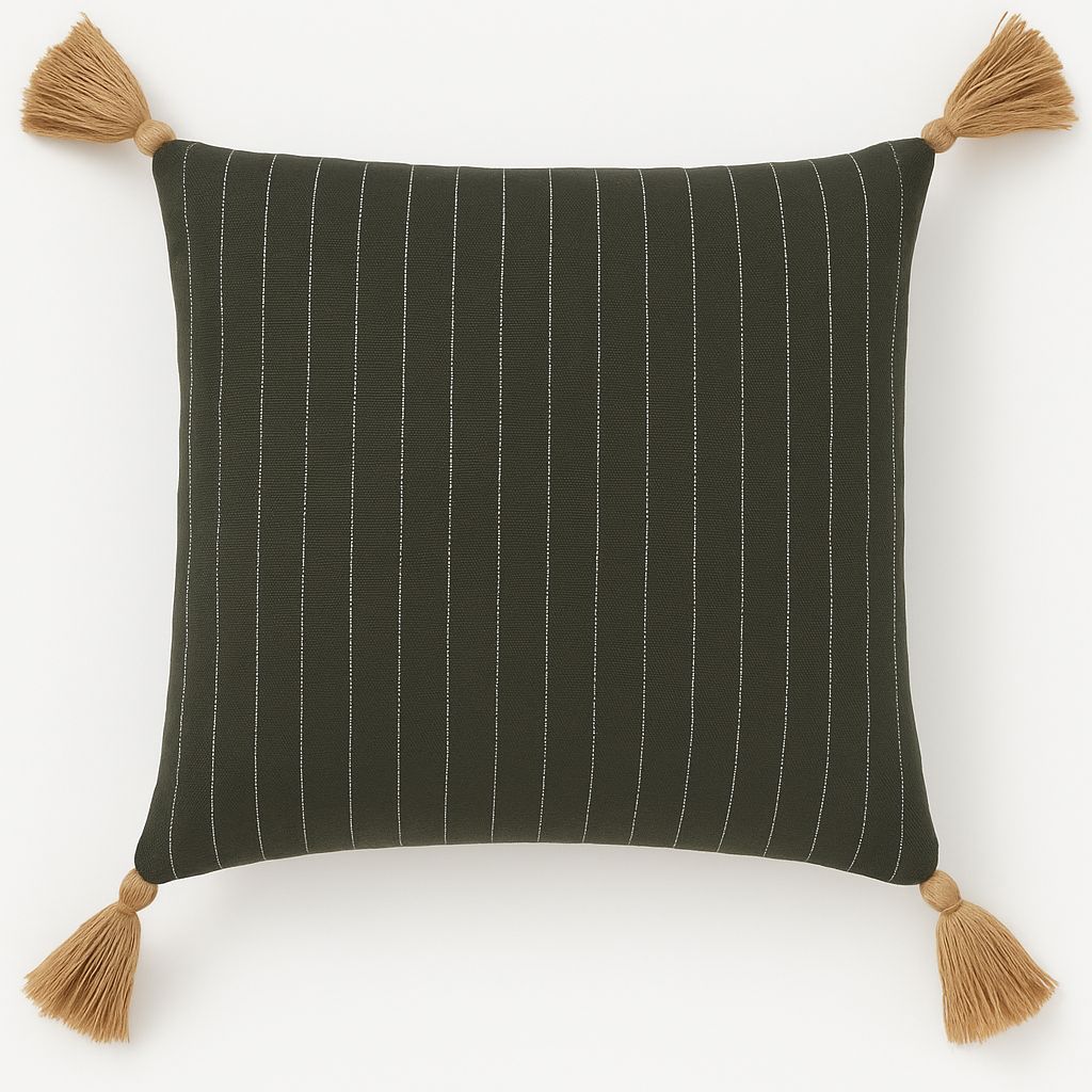 Cushion 43x43cm With Tassels