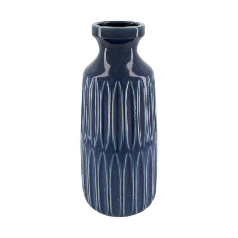 Ceramic Vase Dark Blue