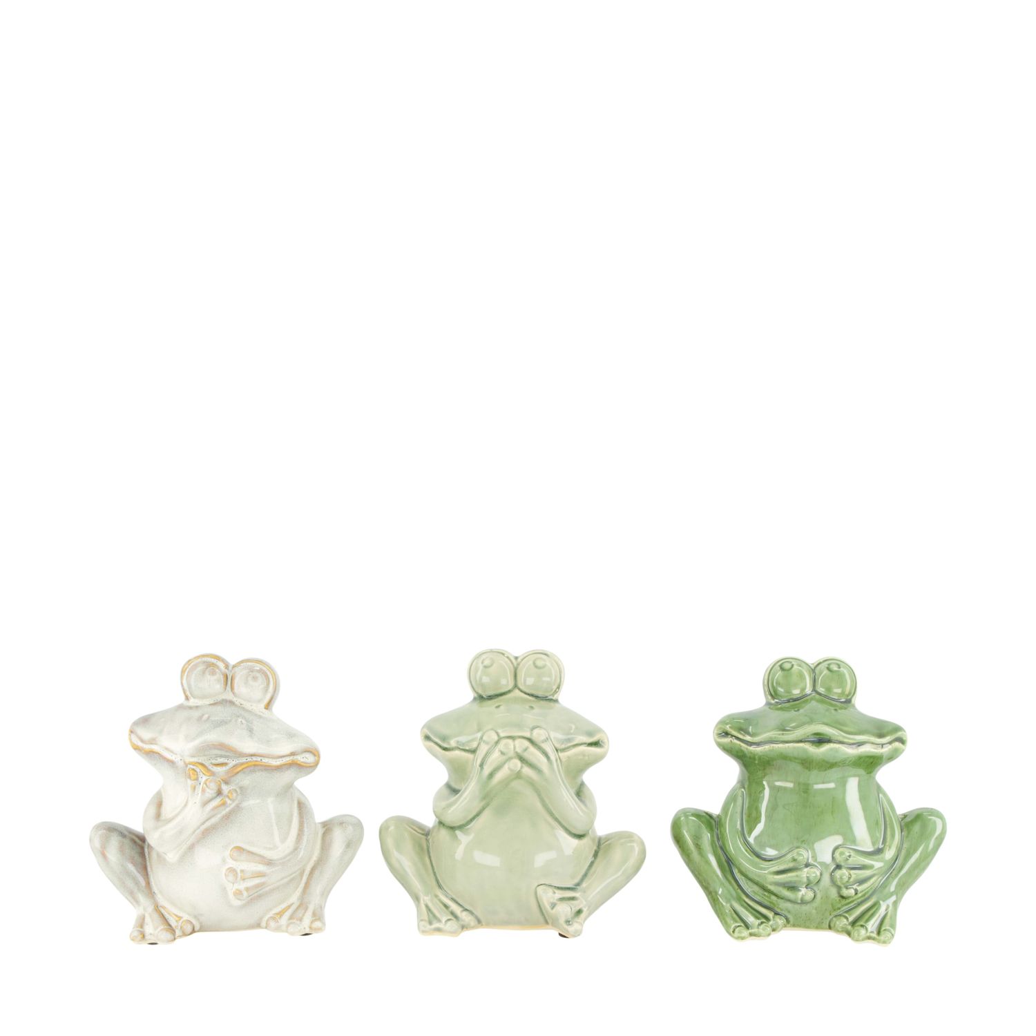 Frog Ceramic 18cm - 3 Assorted