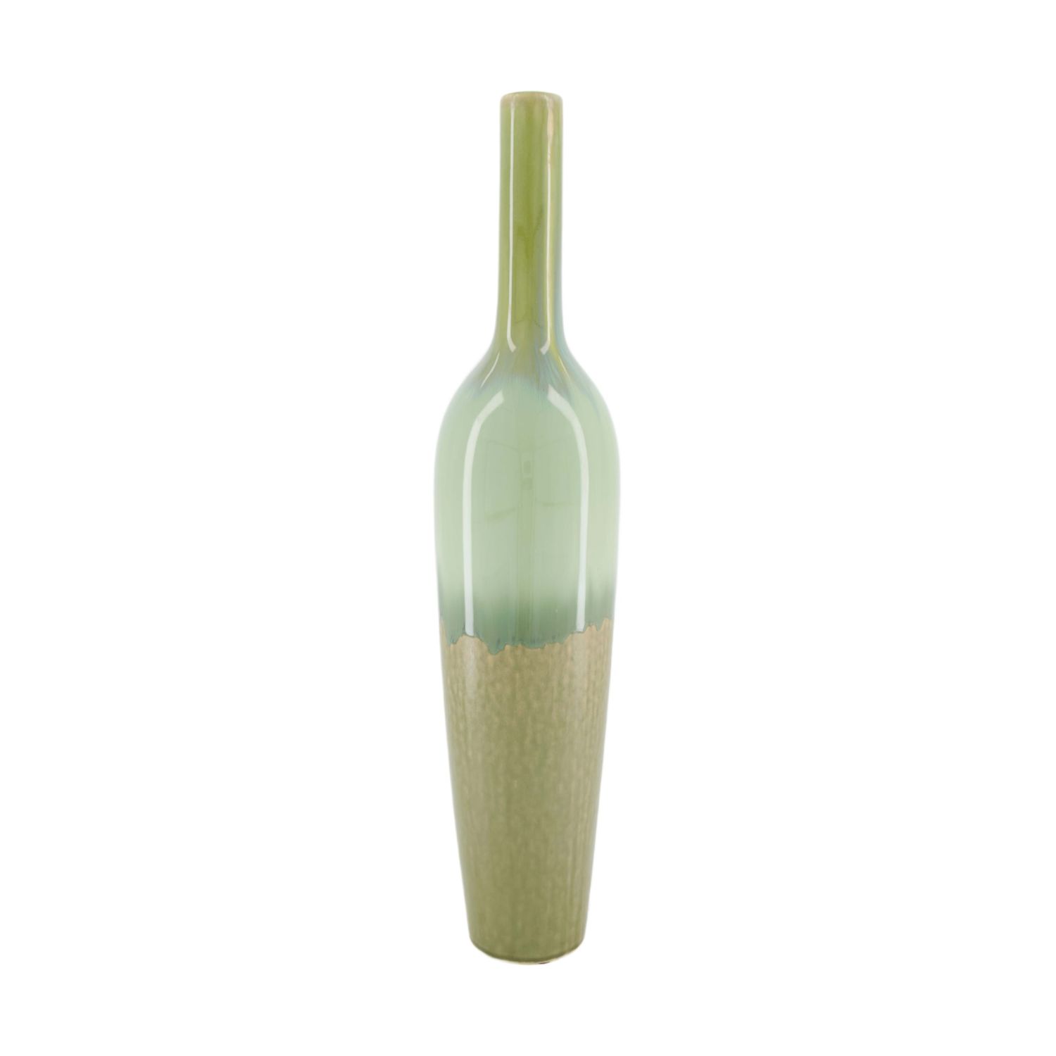 Bottle Ceramic 11.554cm - Green