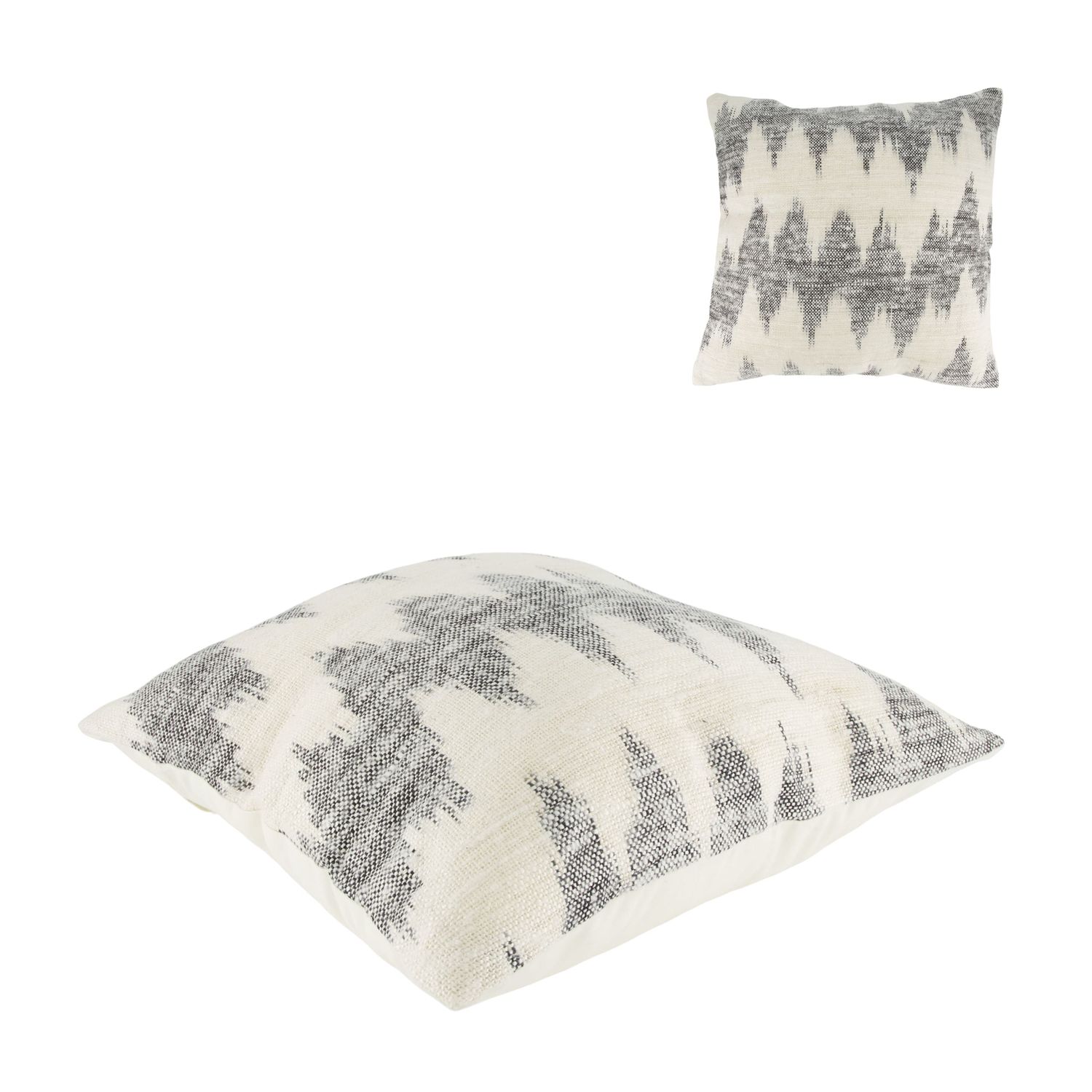Cushion Zigzag Recycled Cotton 45x45cm
