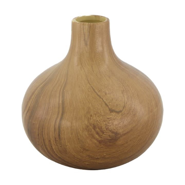 Bottle Ceramic 16.5x16.5x16cm - Brown Bottle Ceramic 16.5x16.5x16cm - Brown