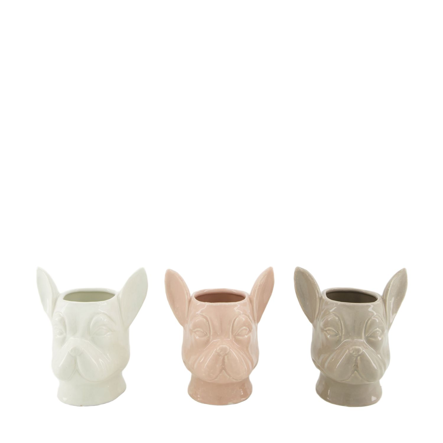 Planter Dog Ceramic 12x14cm